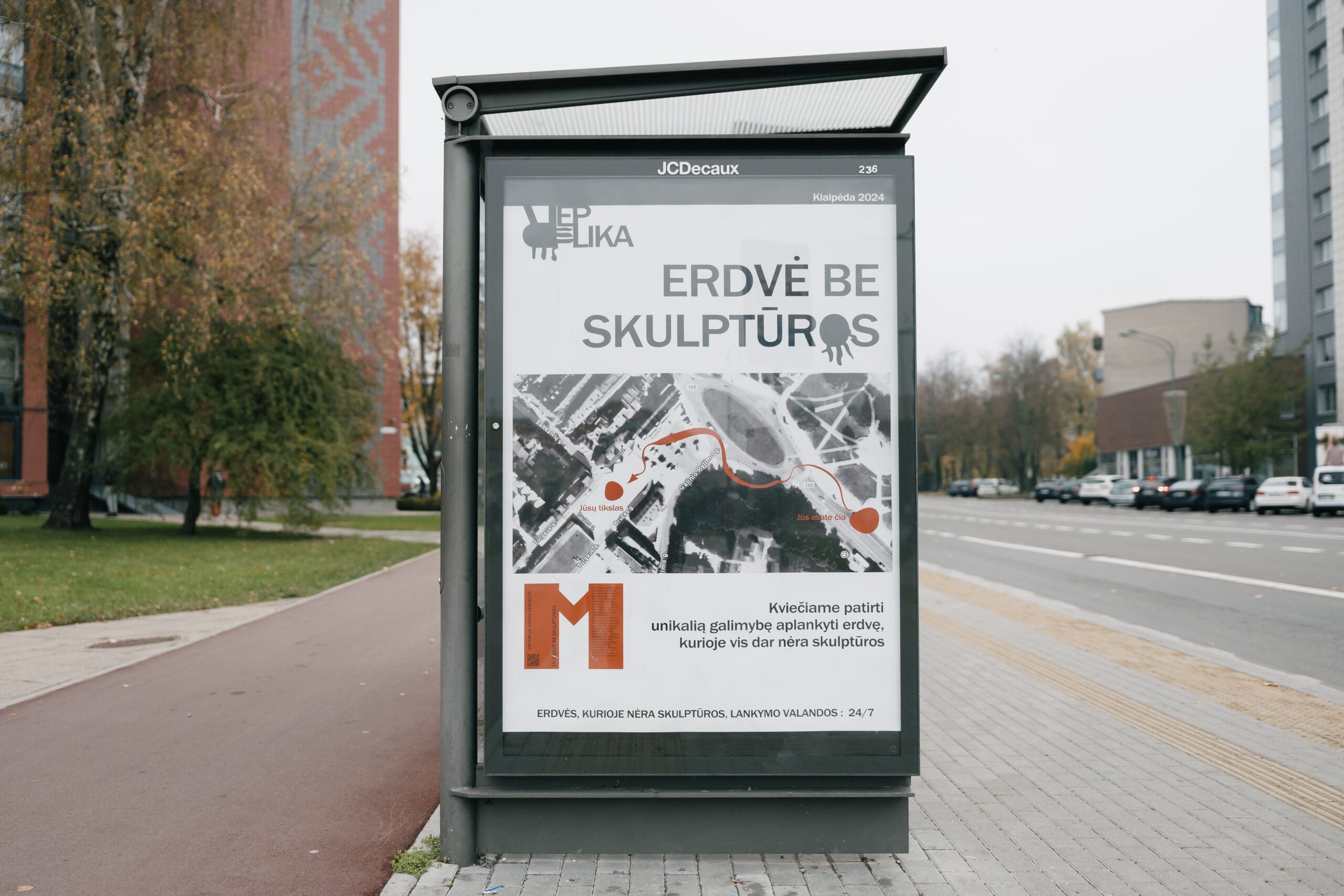 Viktorija Juzefa Venckutė, Erdvė be skulptūros. Nuotrauka: Gediminas Sass.