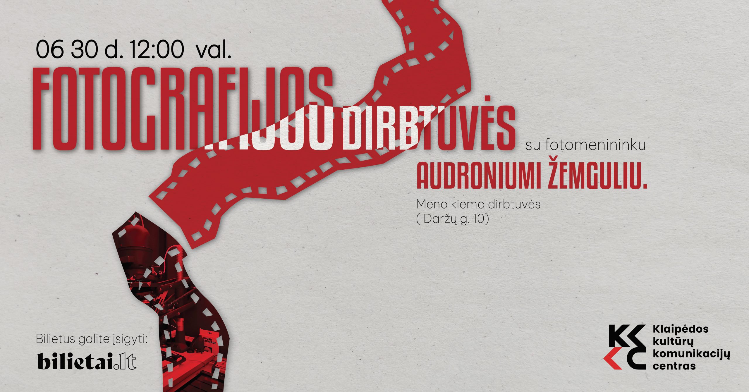 Fotografijos dirbtuvės "Juoda-balta"