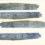 Inga Dargužytė. Without Title II. 2017. Paper, woodcut, 60x90