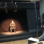 workshop with students