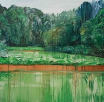 Mykolė „Peizažas“ 1-4, 2012. 130x195, aliejus, drobė.