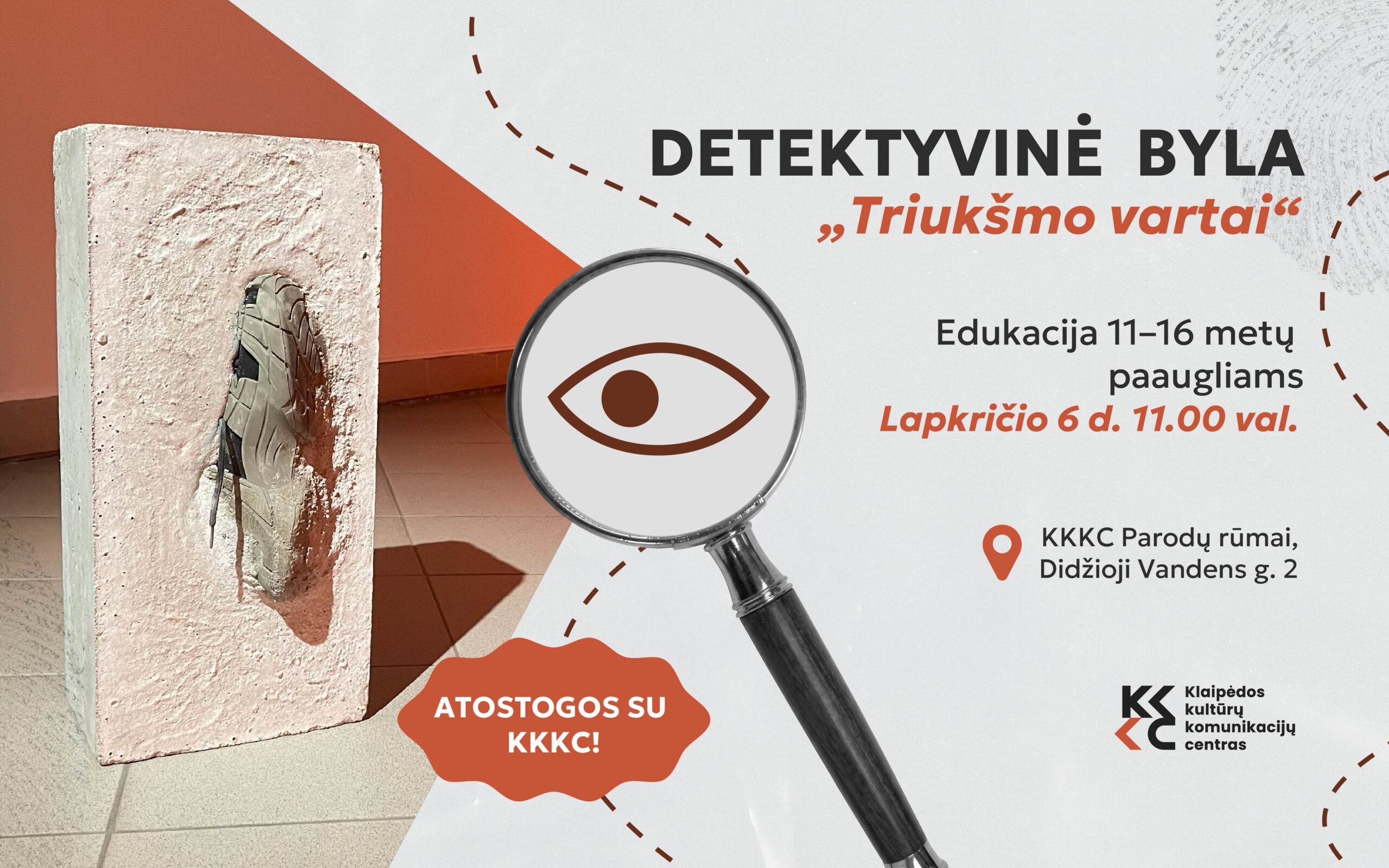 Detektyvinė edukacija | „Triukšmo vartai: kas nutiko miestui?“ | 11–16 m. paaugliams